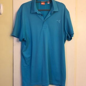 Puma Men’s Golf Shirt Blue